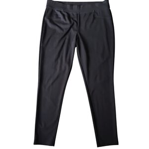 Simply Vera Vera Wang Charcoal Black Staight Leg Pants Sz XL